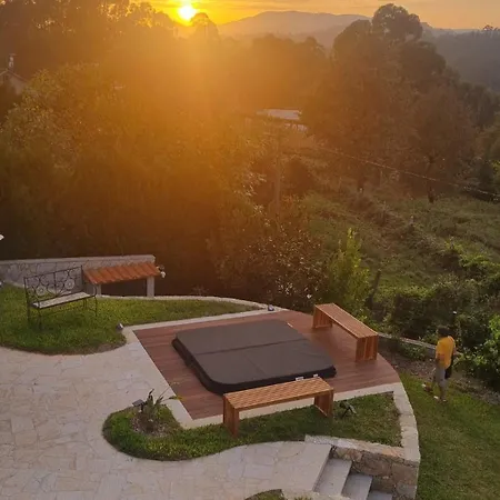 Casa Pôr Do Sol Overlooking Lima Salamonde